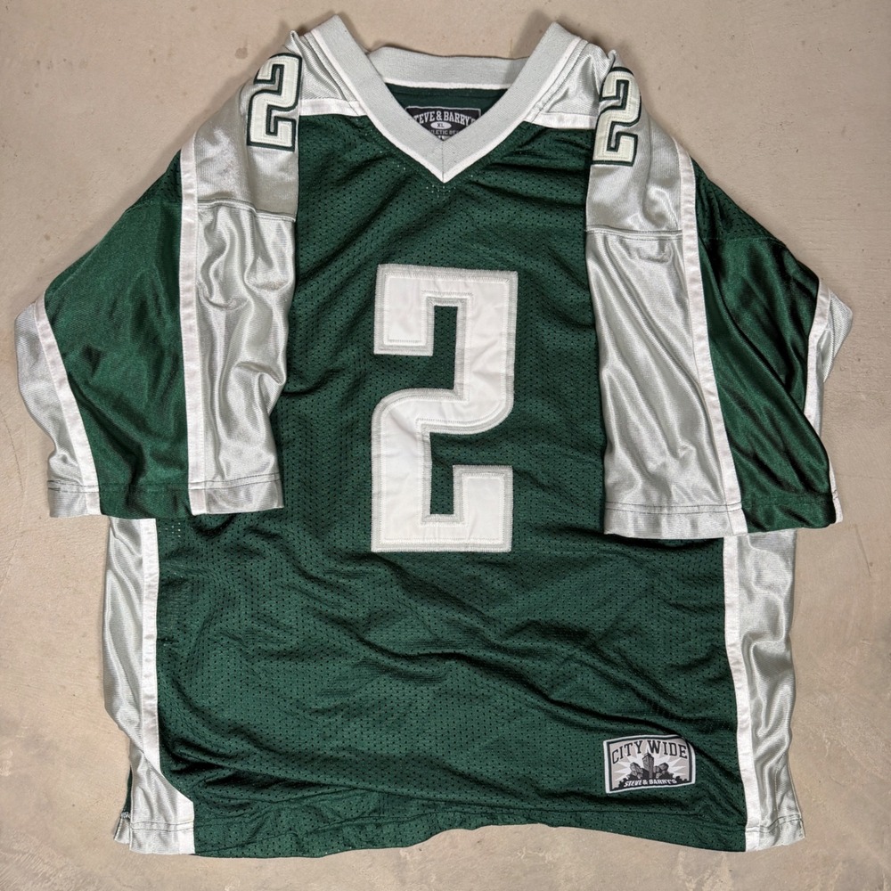 Steve & Barrys Michigan State Spartans Football Jersey Green XL Mesh 222